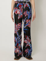 CUT JACQUARD PANTS - TAAKK