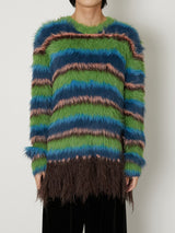FUR KNIT PULLOVER - TAAKK