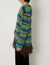 FUR KNIT PULLOVER - TAAKK