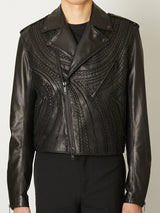 LEATHER RIDERS JACKET - TAAKK