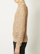MULTI-COLORED HALF-ZIP KNIT - TAAKK