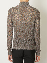 MULTI-COLORED HALF-ZIP KNIT - TAAKK