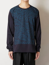 PAISLEY LONG T-SHIRT - TAAKK