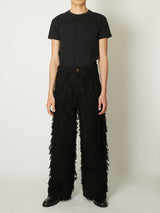 SHAGGY DENIM PANTS - TAAKK