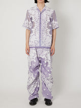 SHEER BANDANA SHORT SLEEVE SHIRT - TAAKK