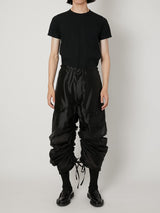 SHEER GRADATION PARACHUTE PANTS - TAAKK