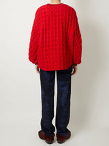 SUPER BIG WAFFLE PULLOVER - TAAKK