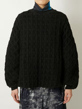 SUPER BIG WAFFLE PULLOVER - TAAKK