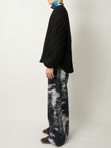 SUPER BIG WAFFLE PULLOVER - TAAKK