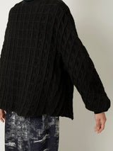 SUPER BIG WAFFLE PULLOVER - TAAKK