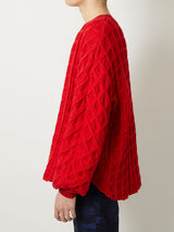 SUPER BIG WAFFLE PULLOVER - TAAKK