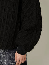 SUPER BIG WAFFLE PULLOVER - TAAKK