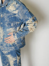 TAAKK DENIM 1ST TYPE DESTROY JACKET - TAAKK