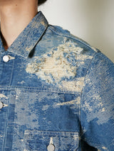TAAKK DENIM 1ST TYPE DESTROY JACKET - TAAKK