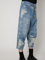 TAAKK DENIM SAROUEL PANTS - TAAKK