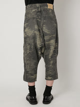 TAAKK DENIM SAROUEL PANTS - TAAKK