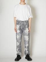 TAAKK DENIM STRAIGHT SUPER DESTROY 13.5 OZ. - TAAKK