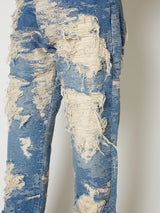 TAAKK DENIM STRAIGHT SUPER DESTROY 13.5 OZ. - TAAKK