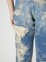 TAAKK DENIM STRAIGHT SUPER DESTROY 13.5 OZ. - TAAKK