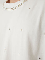 STUDS OVERSIZED T-SHIRT