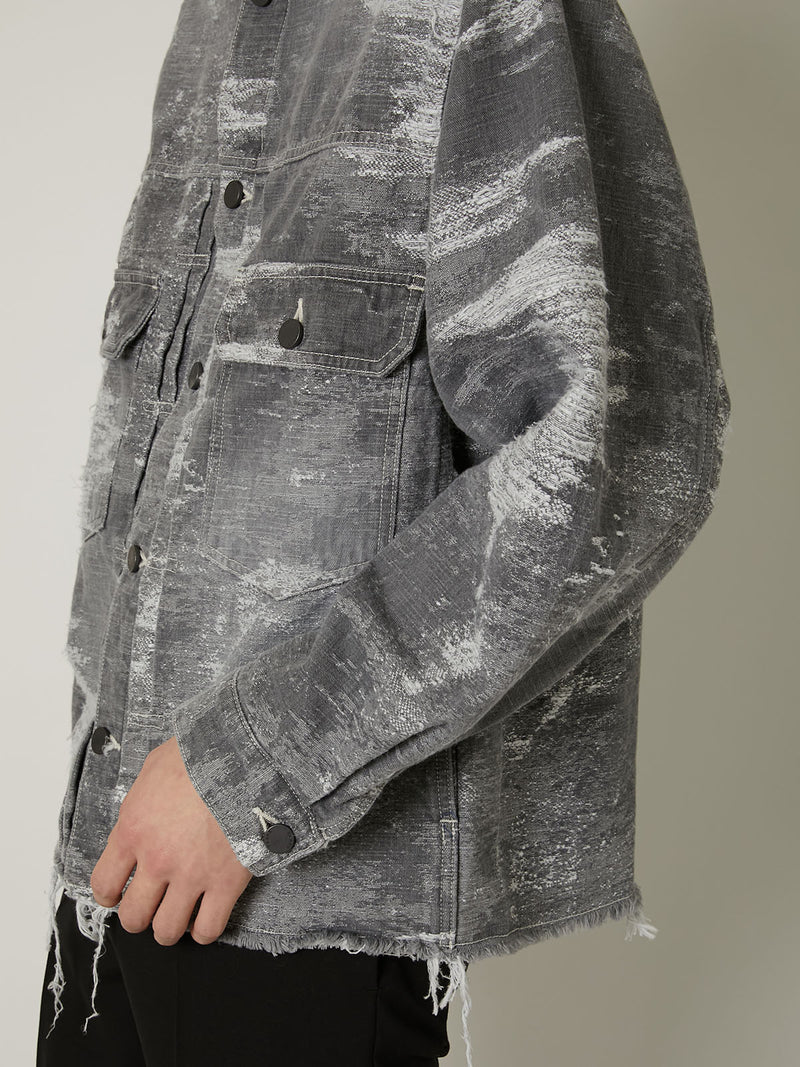 TAAKK DENIM 2ND TYPE JACKET BLEACH