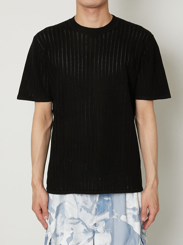 BASIC KNIT T-SHIRT