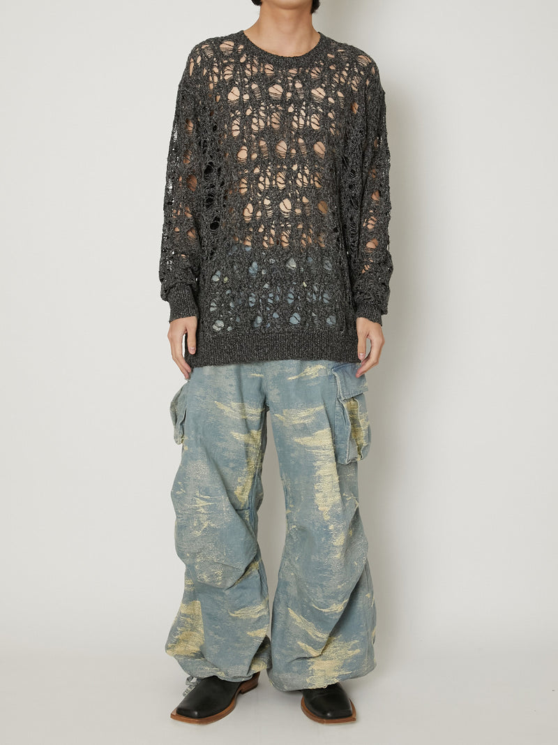 PERFORATED KNIT