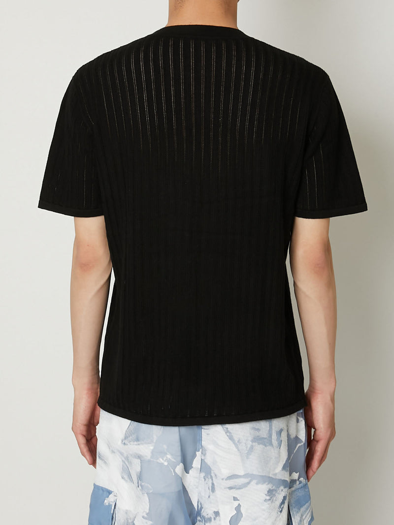 BASIC KNIT T-SHIRT