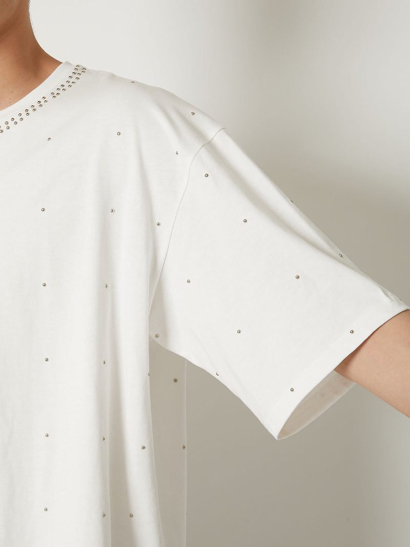 STUDS OVERSIZED T-SHIRT