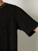 STUDS OVERSIZED T-SHIRTS