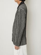 RIB KNIT CARDIGAN