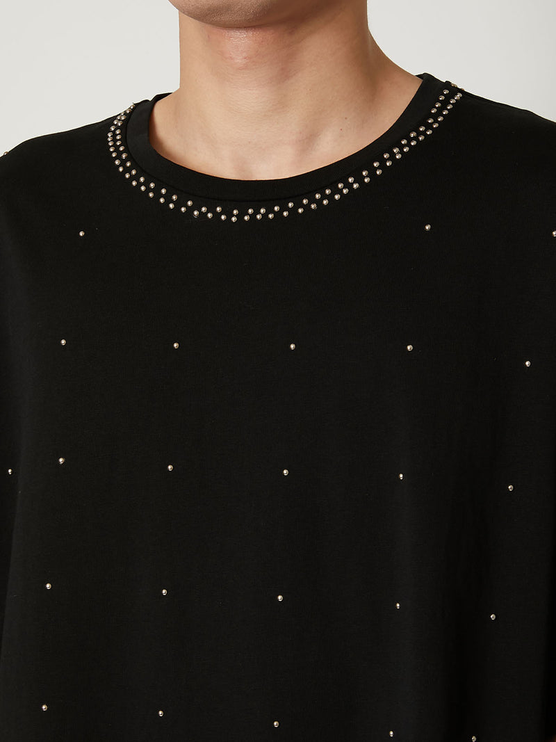 STUDS OVERSIZED T-SHIRT