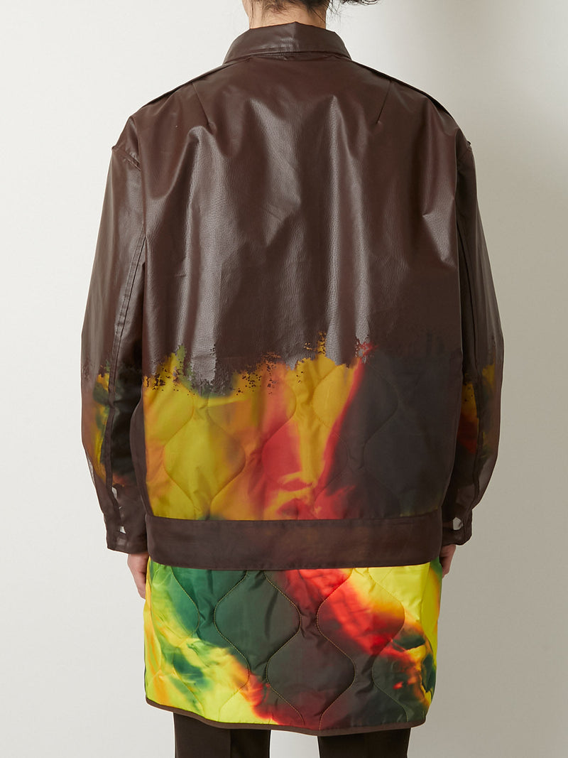 TRANSPARENT A-2 FLIGHT JACKET