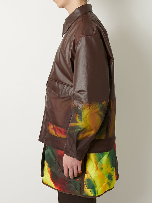 TRANSPARENT A-2 FLIGHT JACKET