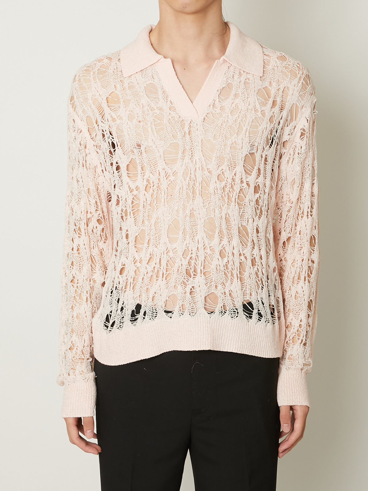 TAAKK BACKCUT JACQUARD JERSEY 長袖 Tシャツ TAAKK - 