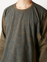 PAISLEY LONG T-SHIRT