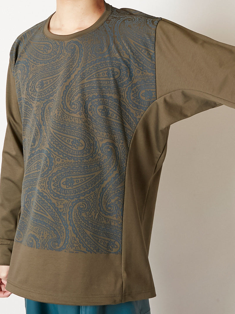 PAISLEY LONG T-SHIRT