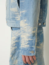 TAAKK DENIM 3RD TYPE JACKET BLEACH