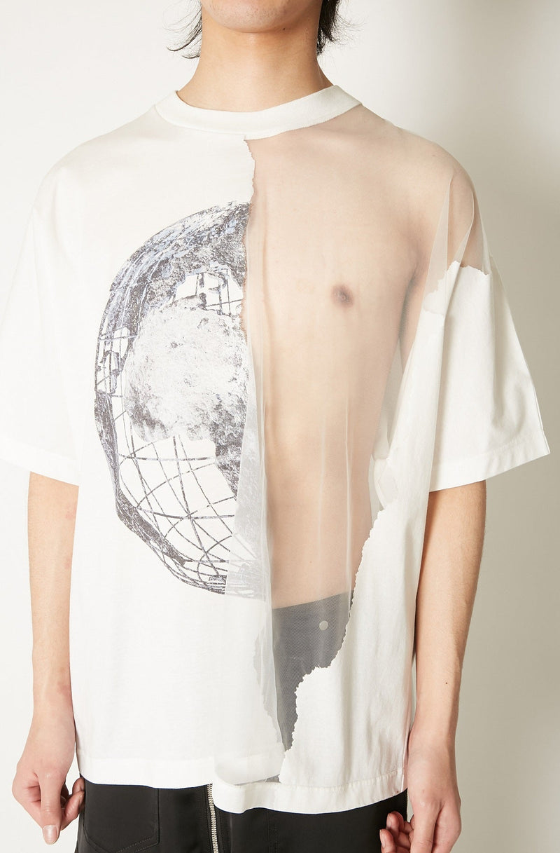 HALF BURNED EARTH TEE