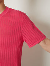 BASIC KNIT T-SHIRT