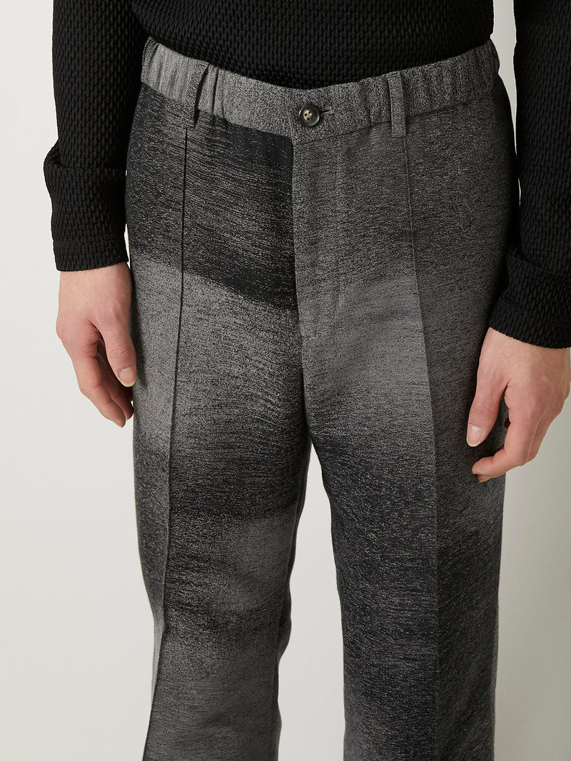 NOISE JACQUARD PANTS