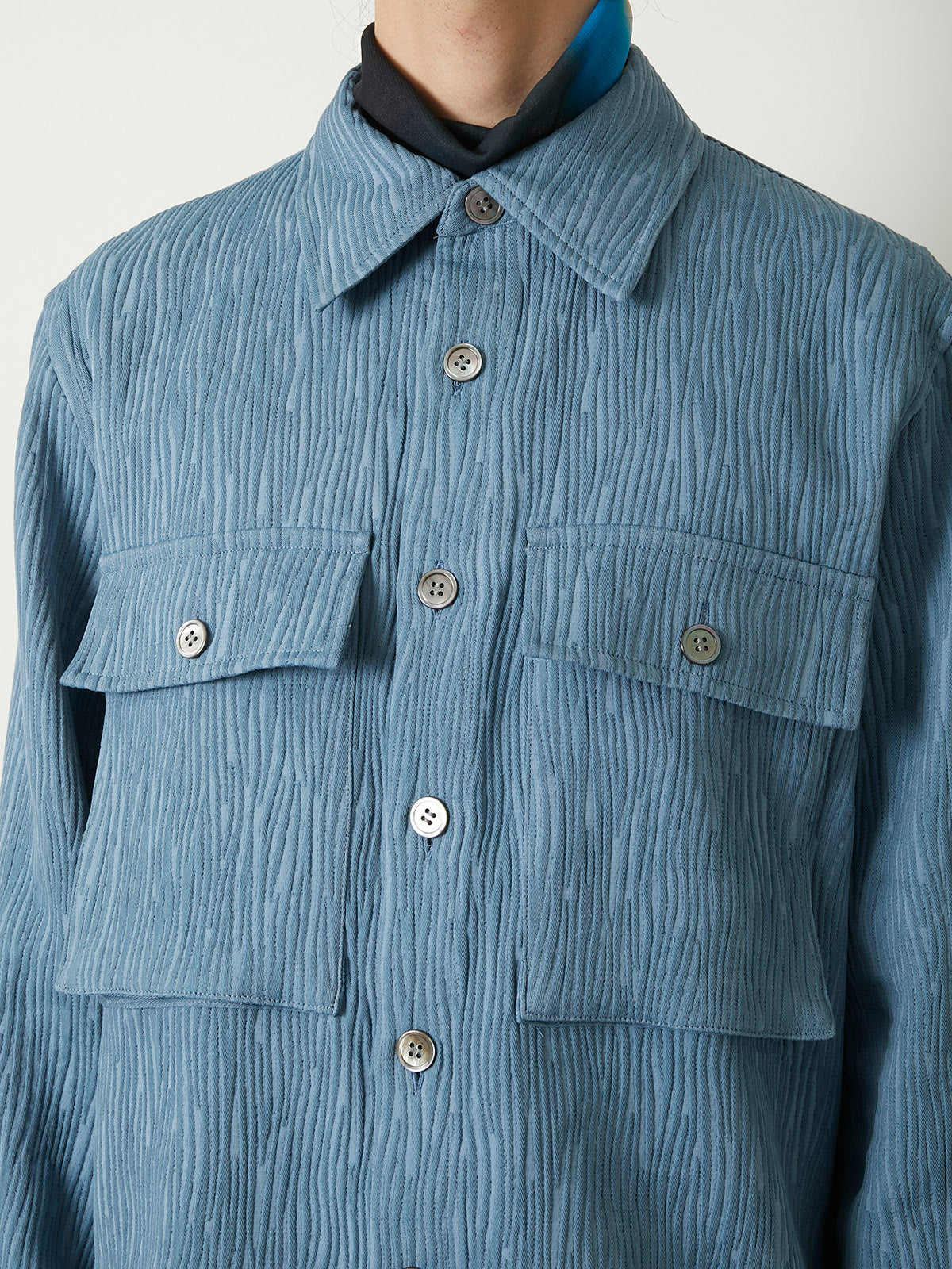 CREPE BOX SILHOUETTE SHIRT – TAAKK