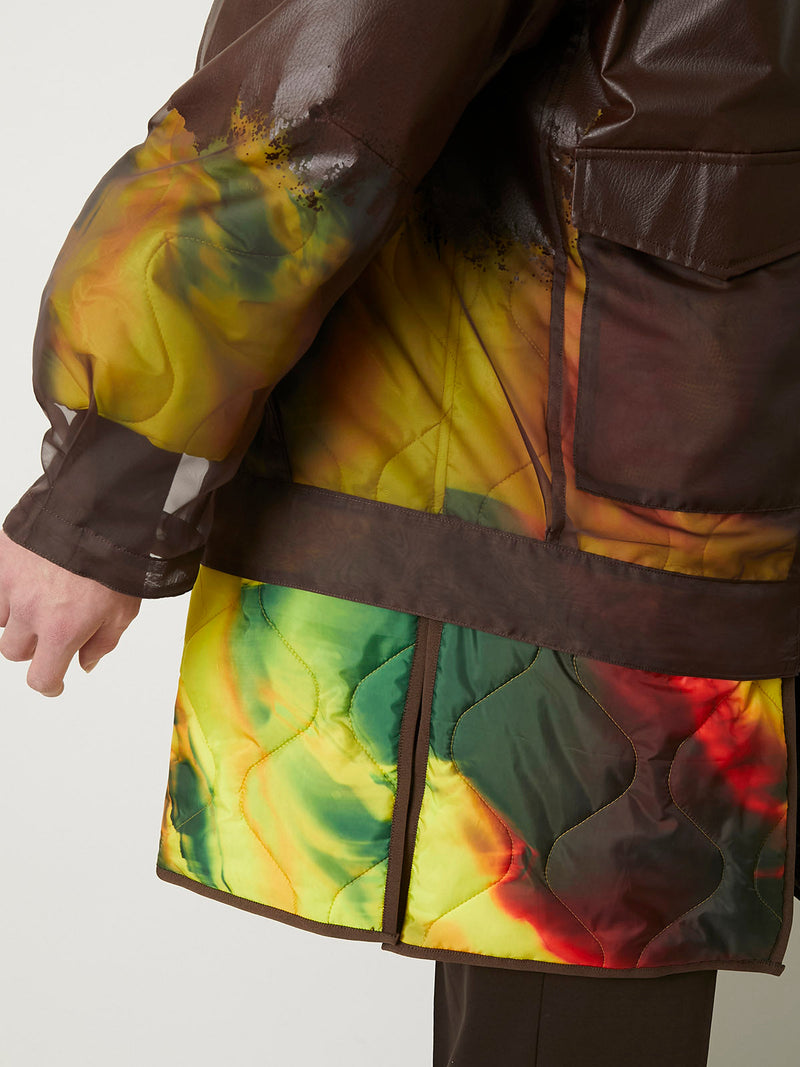 TRANSPARENT A-2 FLIGHT JACKET