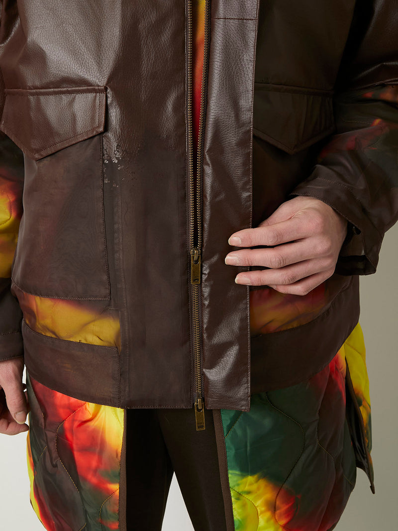 TRANSPARENT A-2 FLIGHT JACKET