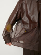 TRANSPARENT A-2 FLIGHT JACKET