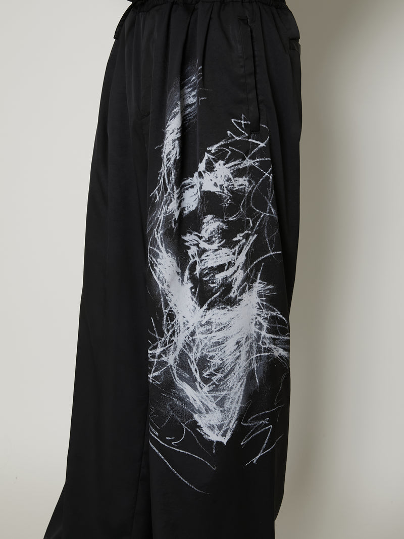 DRAWING PRINT TROUSERS