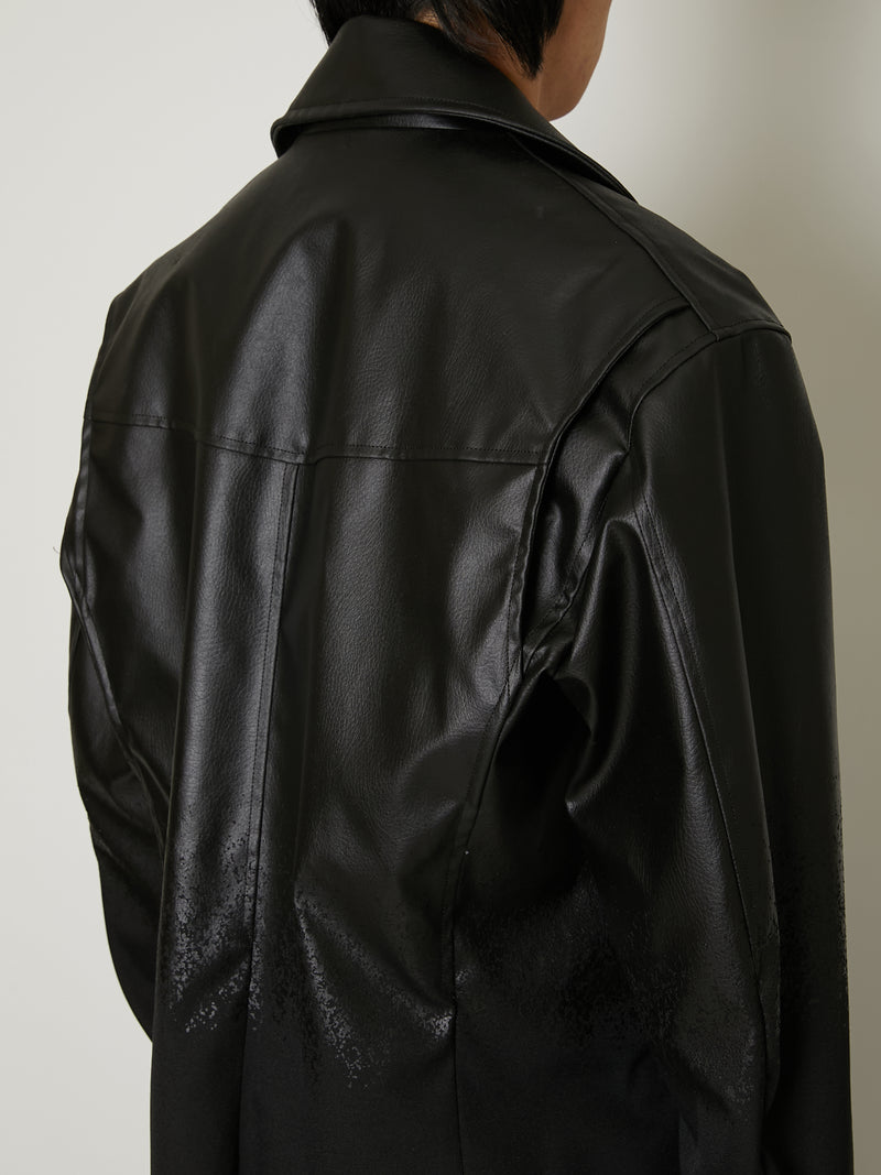 LEATHERIZED JACKET