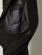 LEATHERIZED JACKET