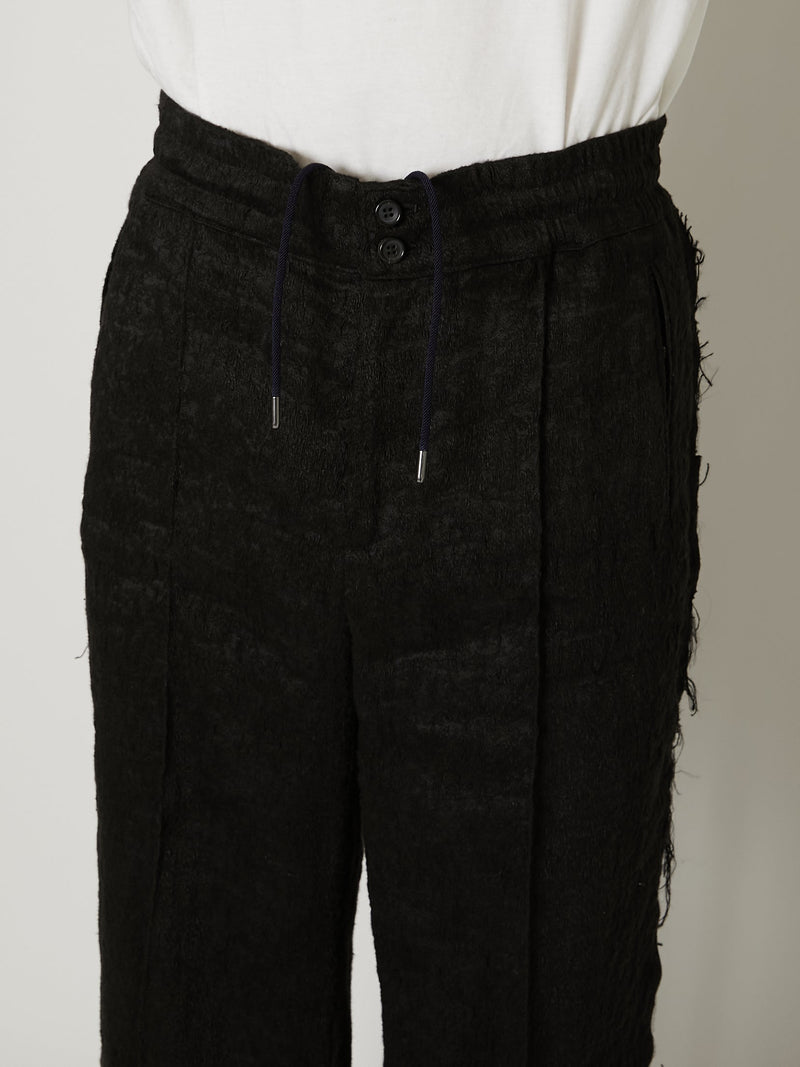 FRINGE MODIFIED STRAIGHT TROUSERS