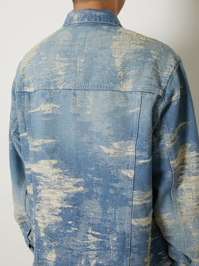 TAAKK DENIM 2ND TYPE JACKET BLEACH